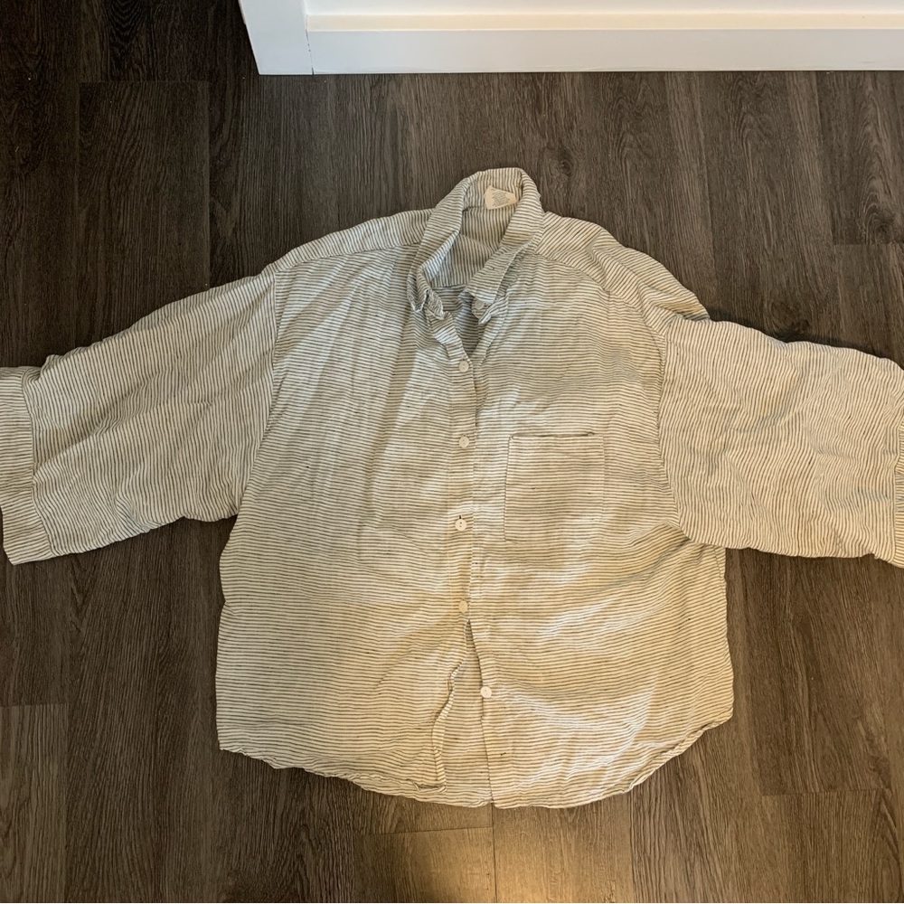 Deiji studio linen top